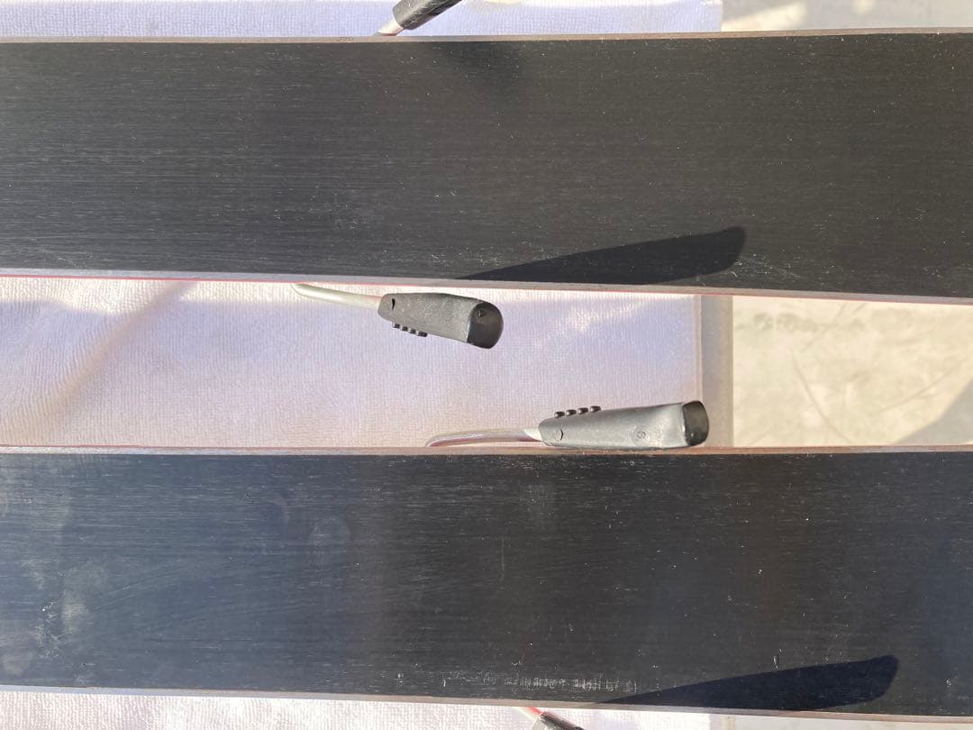 【美品】ショートスキー(ファン　ミッド　ミドル)ボードと解放ビィンディングセット