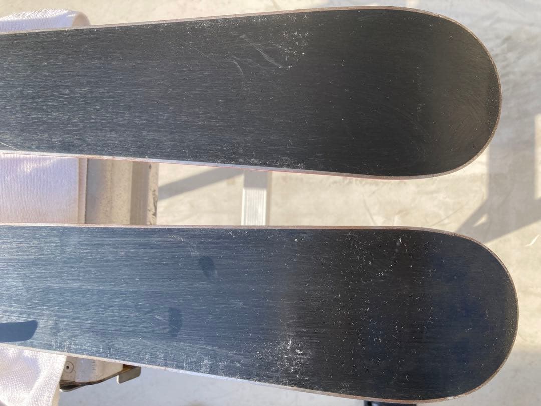 【美品】ショートスキー(ファン　ミッド　ミドル)ボードと解放ビィンディングセット