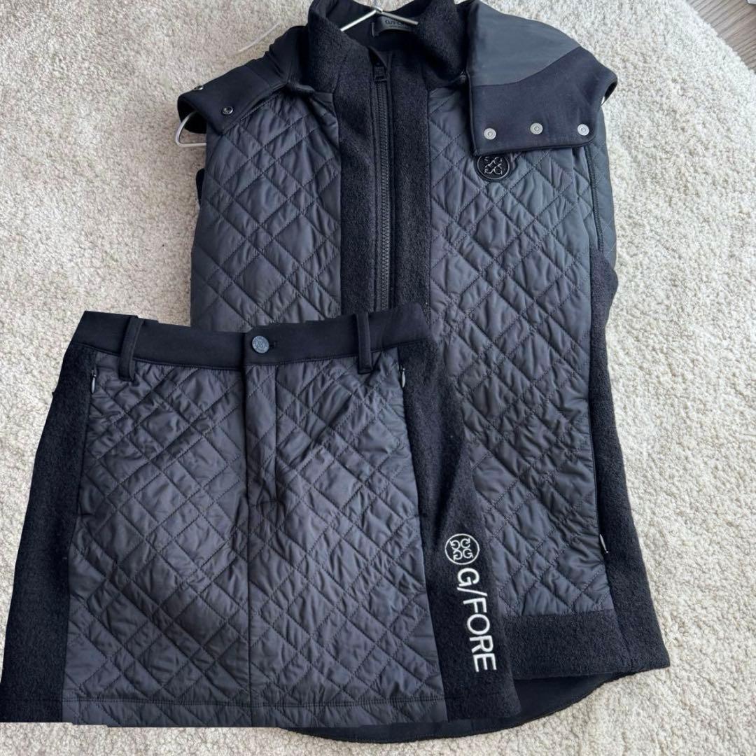 G/FORE ジーフォア ゴルフウェア セットアップ キルティング