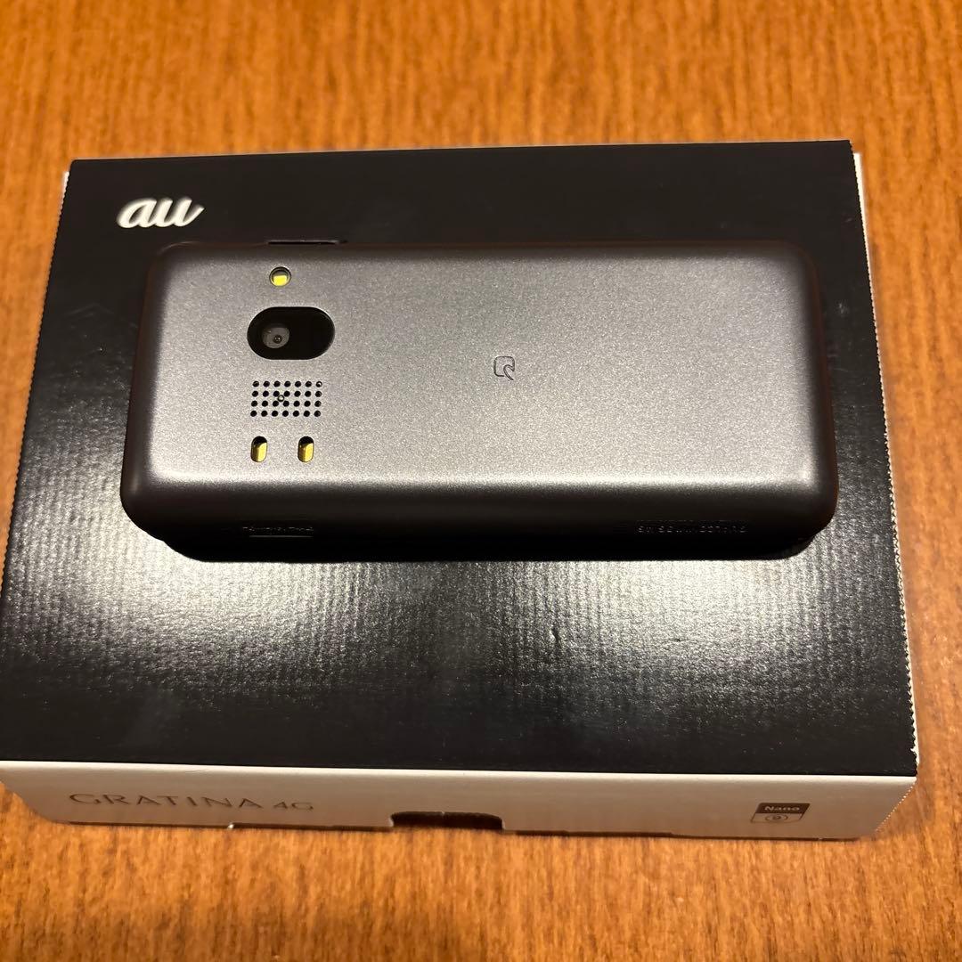 au GRATINA 4G KYF31 ブラック 新品未使用　SIMロック解除済