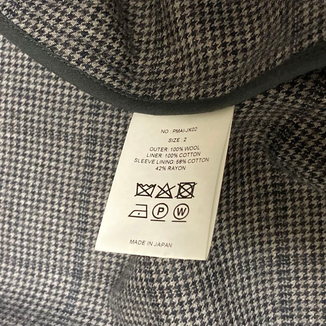 PHIGVEL Best Quality セットアップ ウール グレー 2 美品