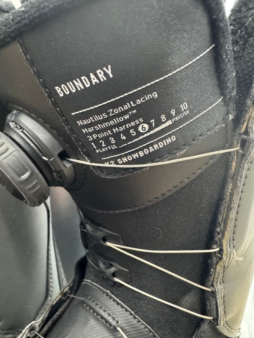 スノーボードブーツ K2 BOUNDARY BOA グレー