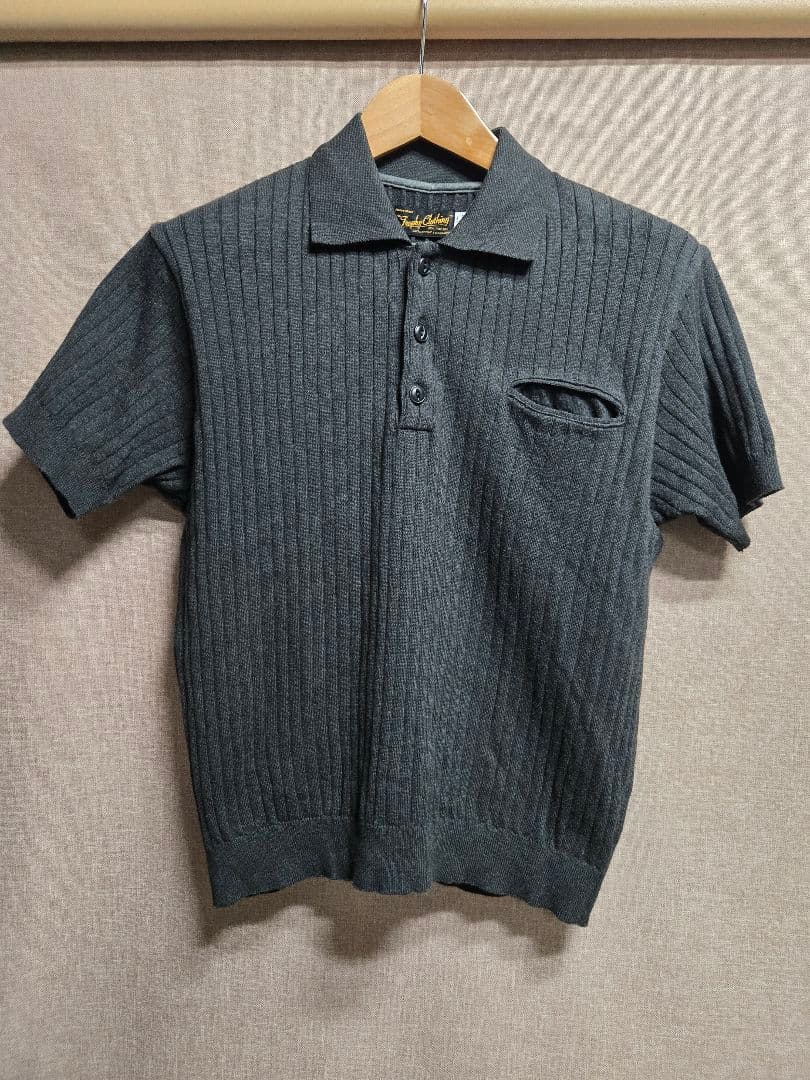 トップス TROPHY CLOTHING Broad Stitch Knit Polo