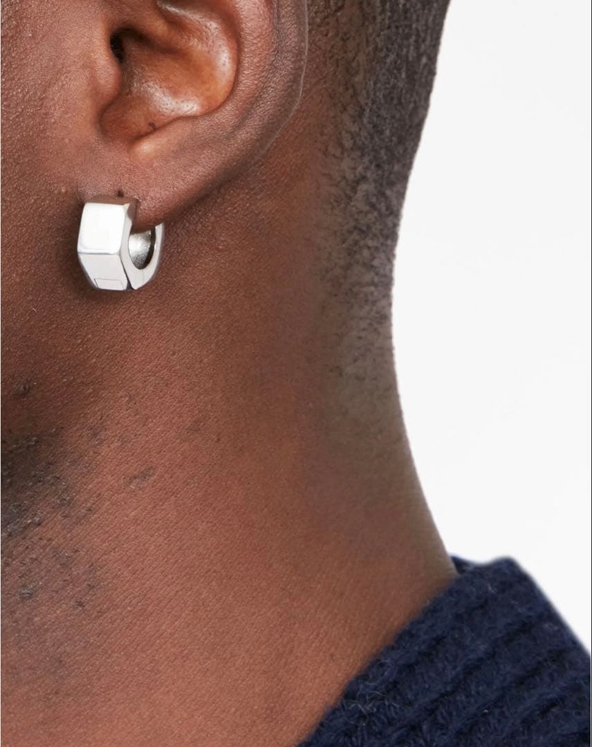 Maison Margiela シルバー　両耳用ピアス