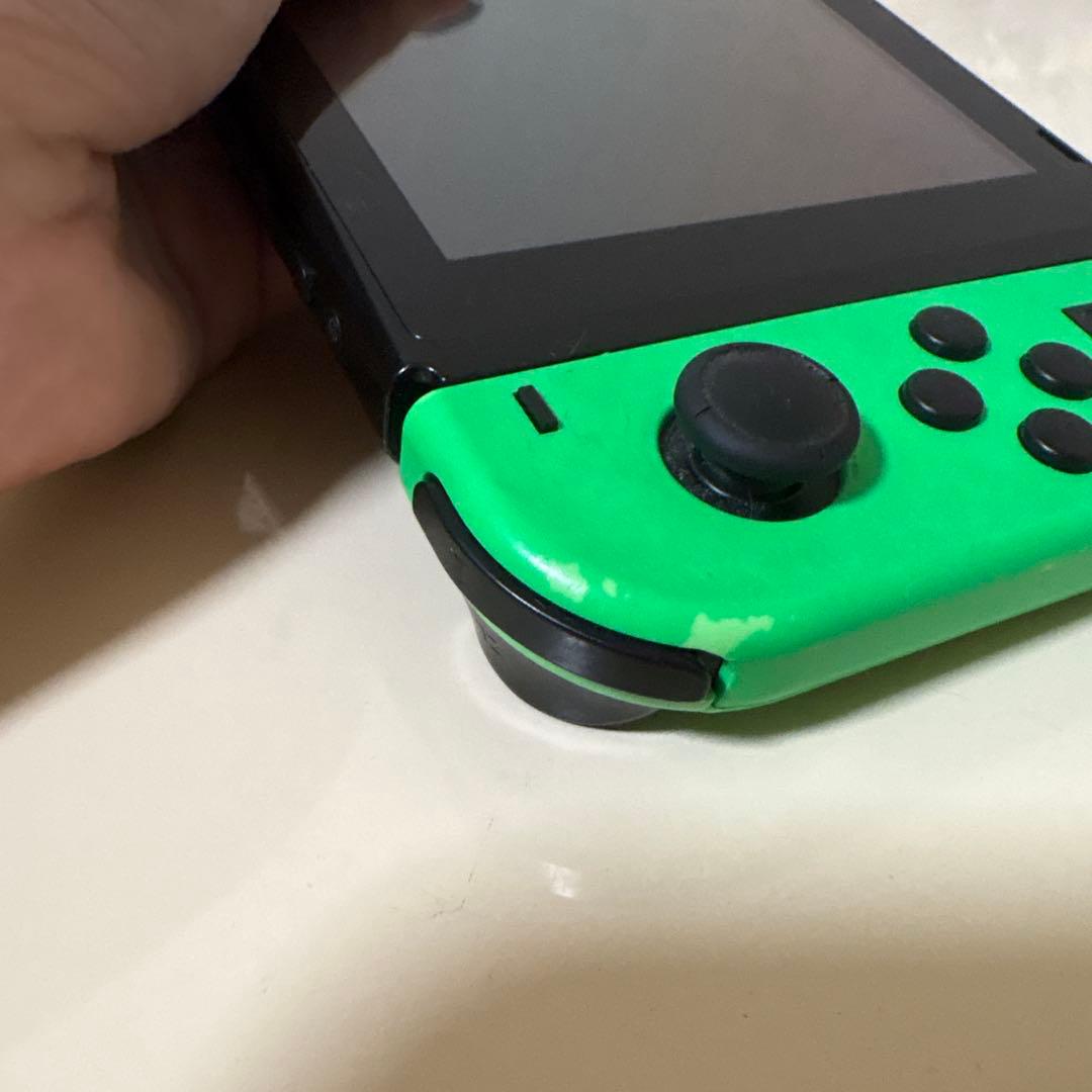 Nintendo Switch グリーン/ピンク　任天堂