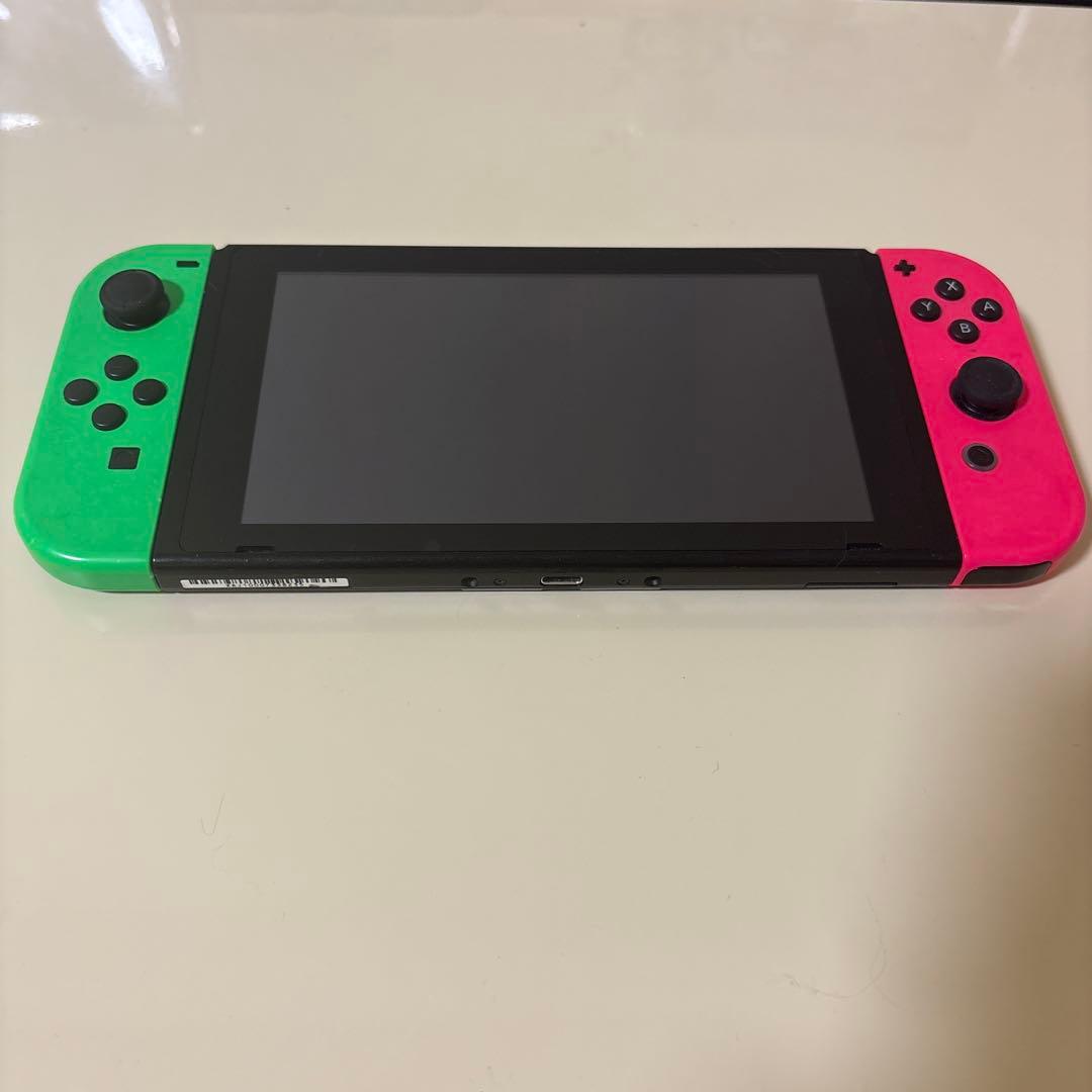 Nintendo Switch グリーン/ピンク　任天堂
