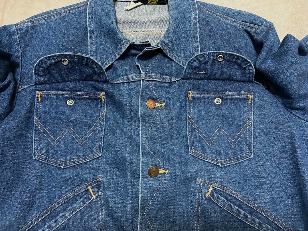 70s 80s Wrangler 126MJ デニムジャケット USA製 リアム