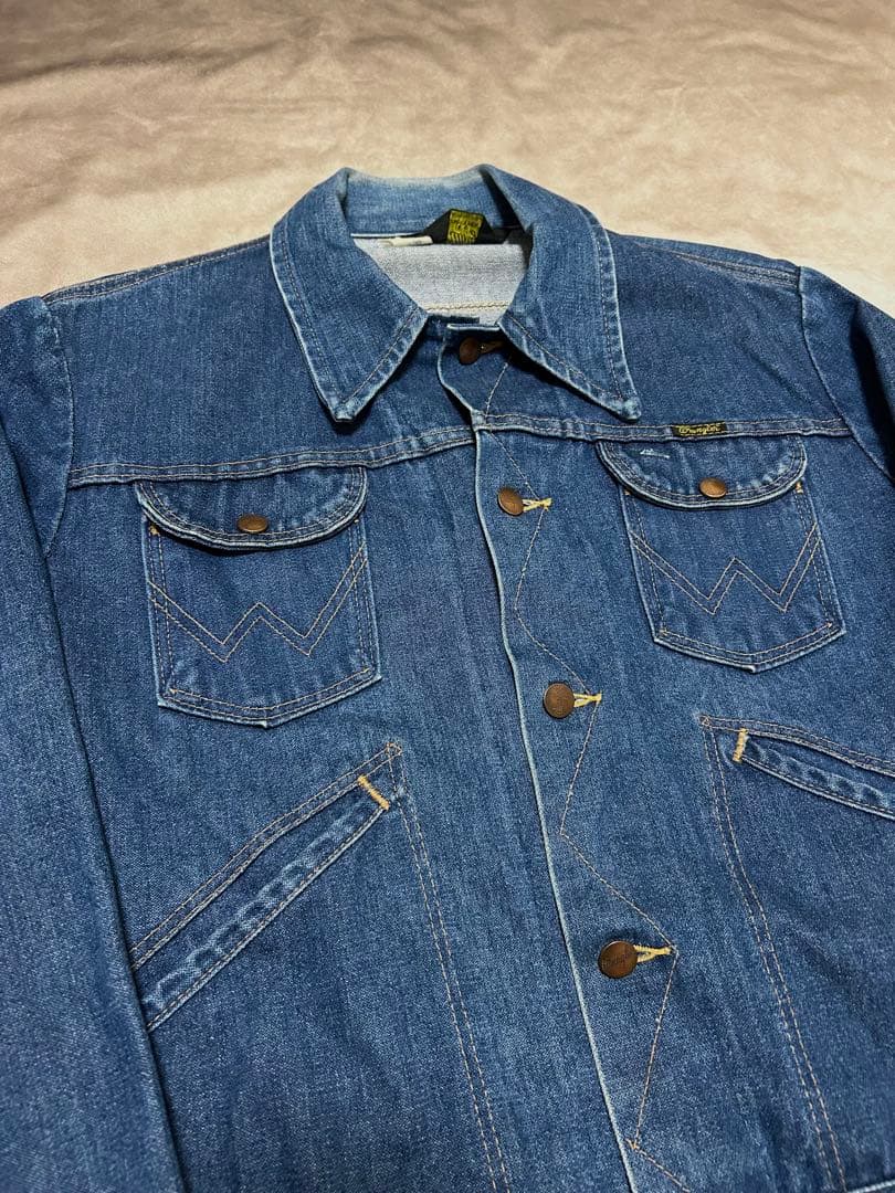 70s 80s Wrangler 126MJ デニムジャケット USA製 リアム