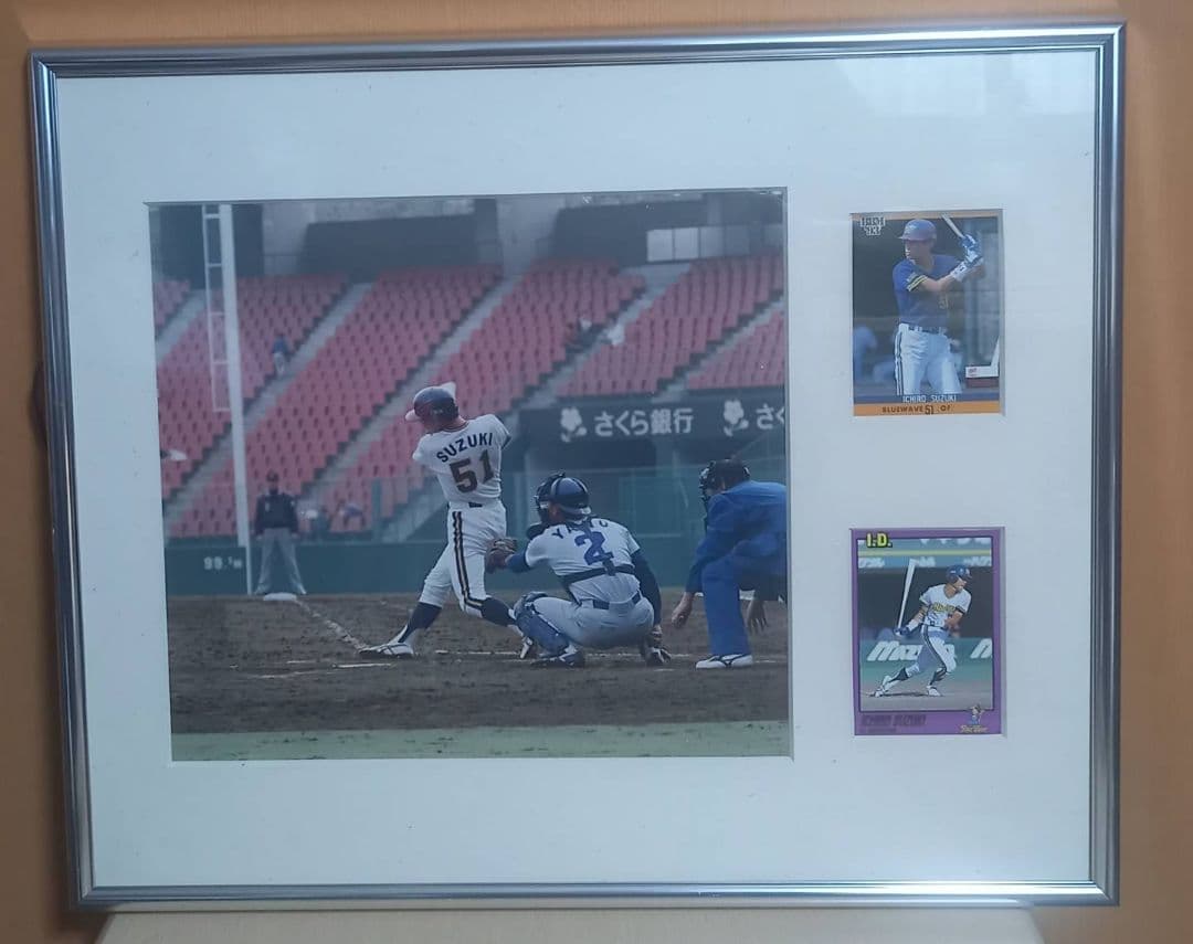 イチロー選手1993年ルーキーカードと写真セット