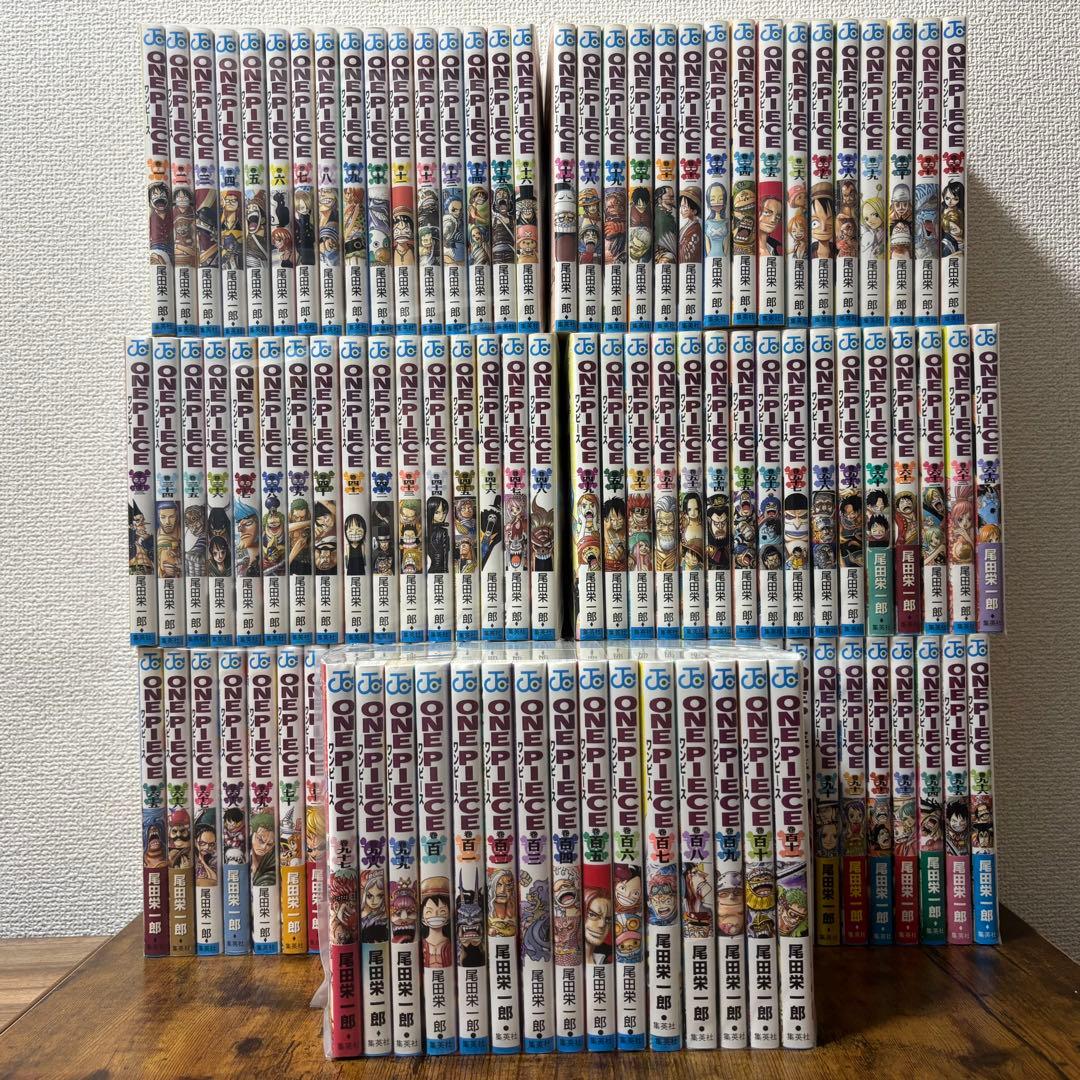 ONE PIECE 全巻セット 既刊全巻 1〜111巻 おまけ付き 尾田栄一郎