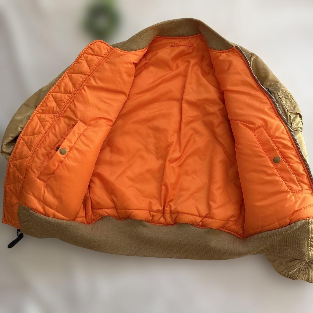 レア✨美品✨ALPHA アルファ MA-1 フライトジャケット　リバーシブル