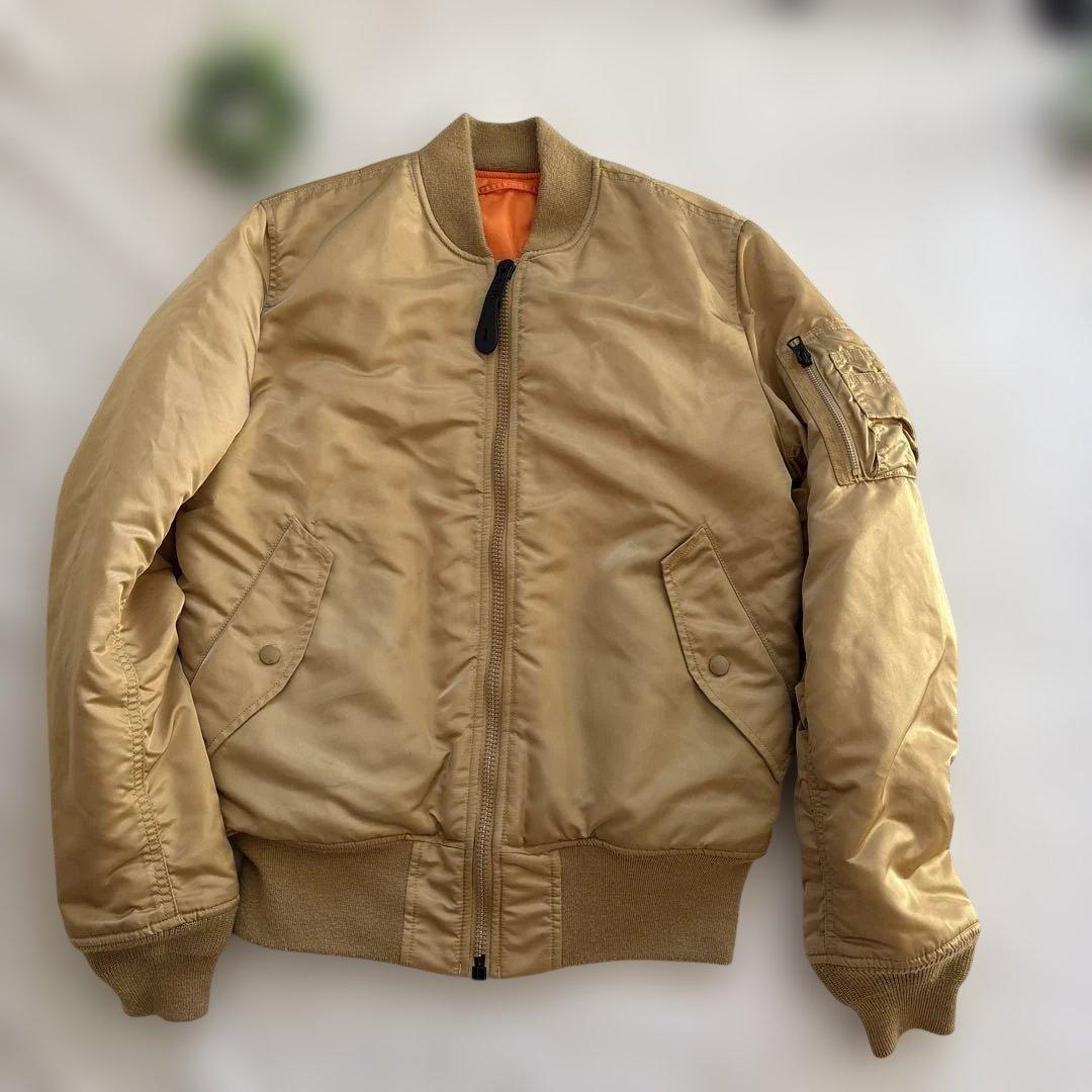 レア✨美品✨ALPHA アルファ MA-1 フライトジャケット　リバーシブル