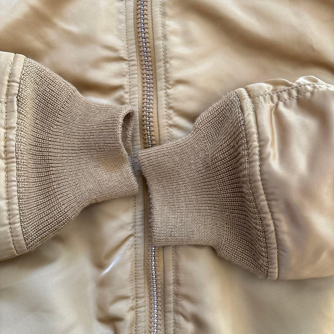 レア✨美品✨ALPHA アルファ MA-1 フライトジャケット　リバーシブル