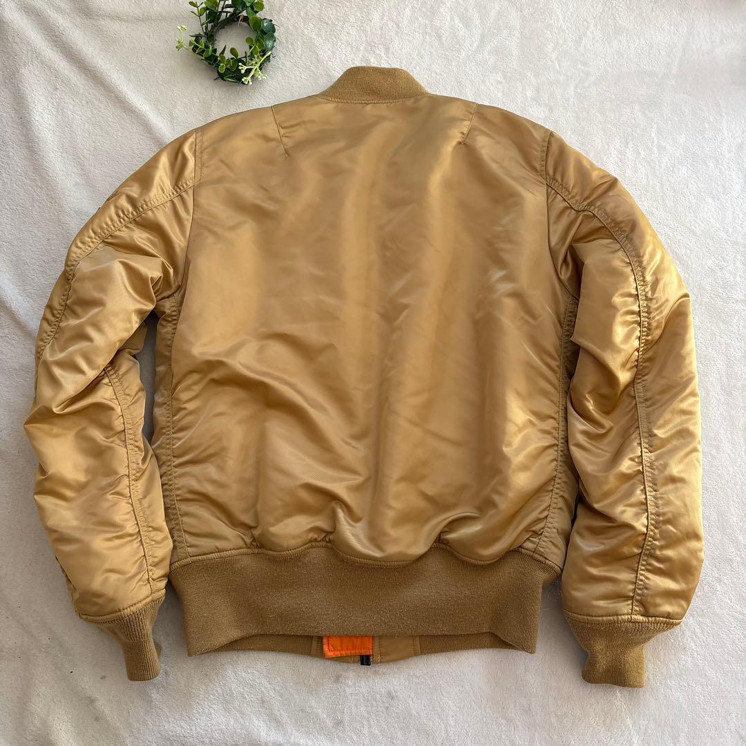 レア✨美品✨ALPHA アルファ MA-1 フライトジャケット　リバーシブル