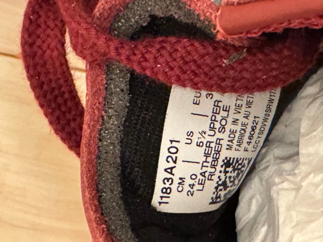 新品Onitsuka Tiger MEXICO66 24cm レッド/ネイビー