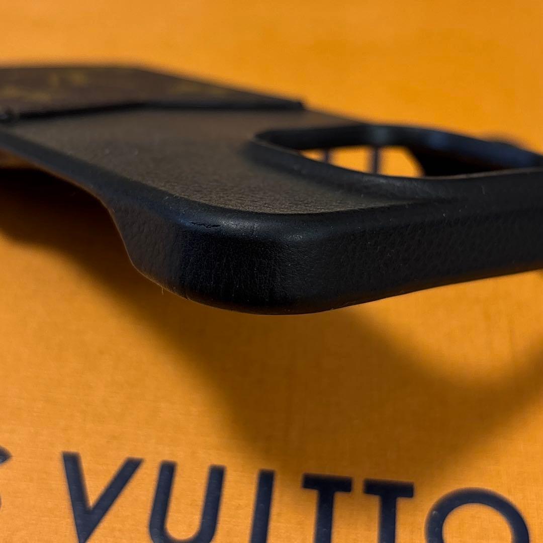 Louis Vuitton iPhone16pro用 レザーケース モノグラム