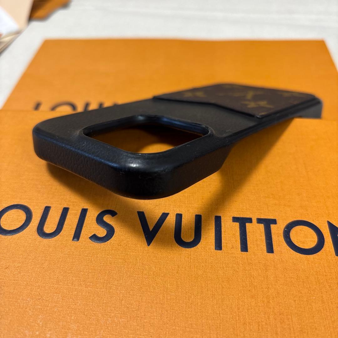 Louis Vuitton iPhone16pro用 レザーケース モノグラム