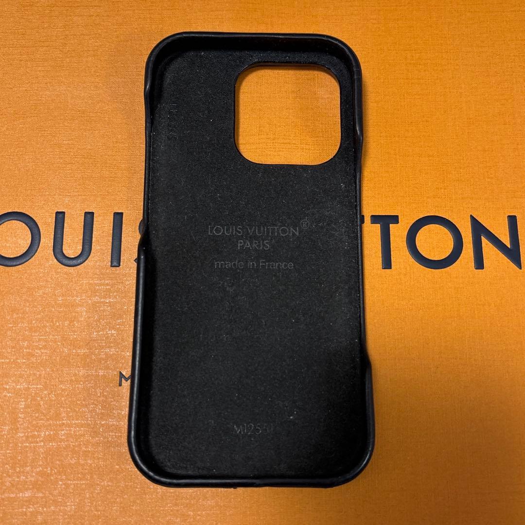 Louis Vuitton iPhone16pro用 レザーケース モノグラム