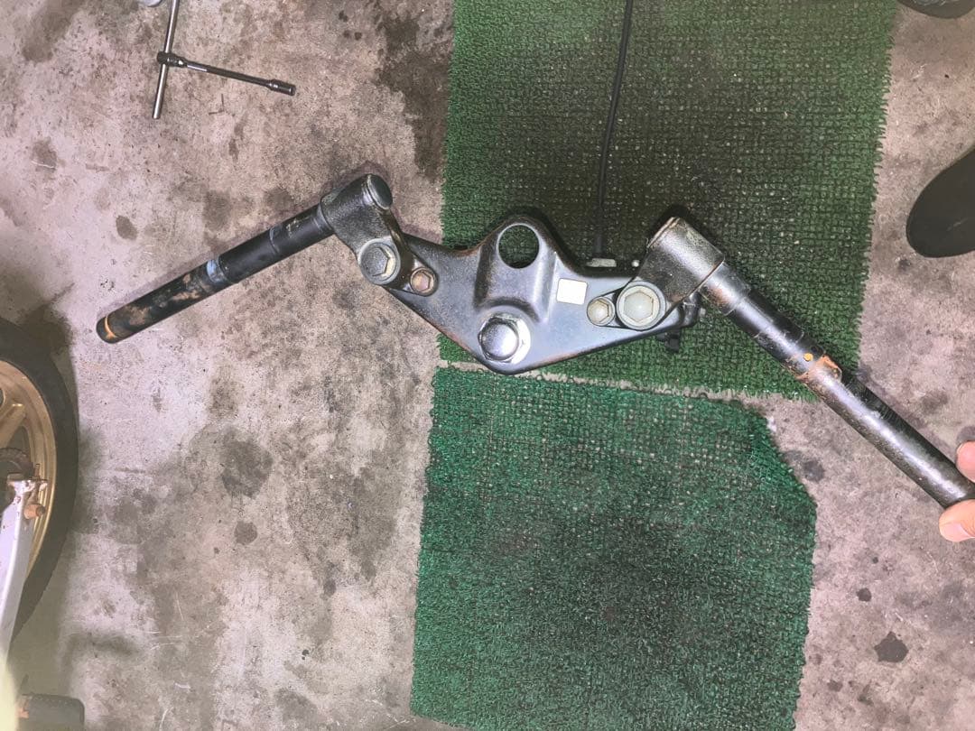 NS-1 フロントフォーク　足回り　スピードメーター　ハンドル