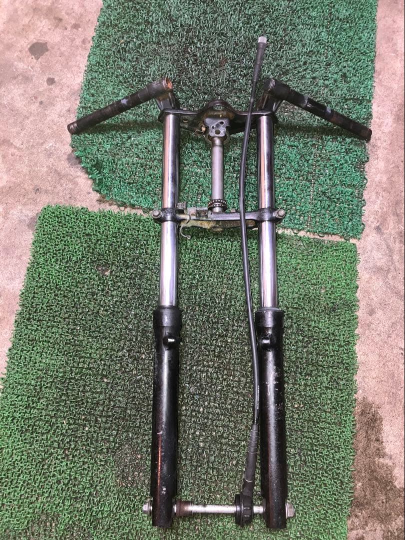NS-1 フロントフォーク　足回り　スピードメーター　ハンドル