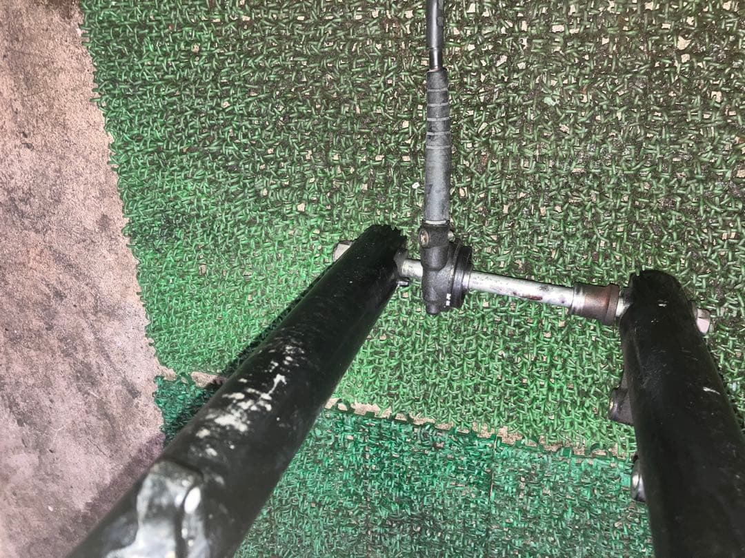 NS-1 フロントフォーク　足回り　スピードメーター　ハンドル