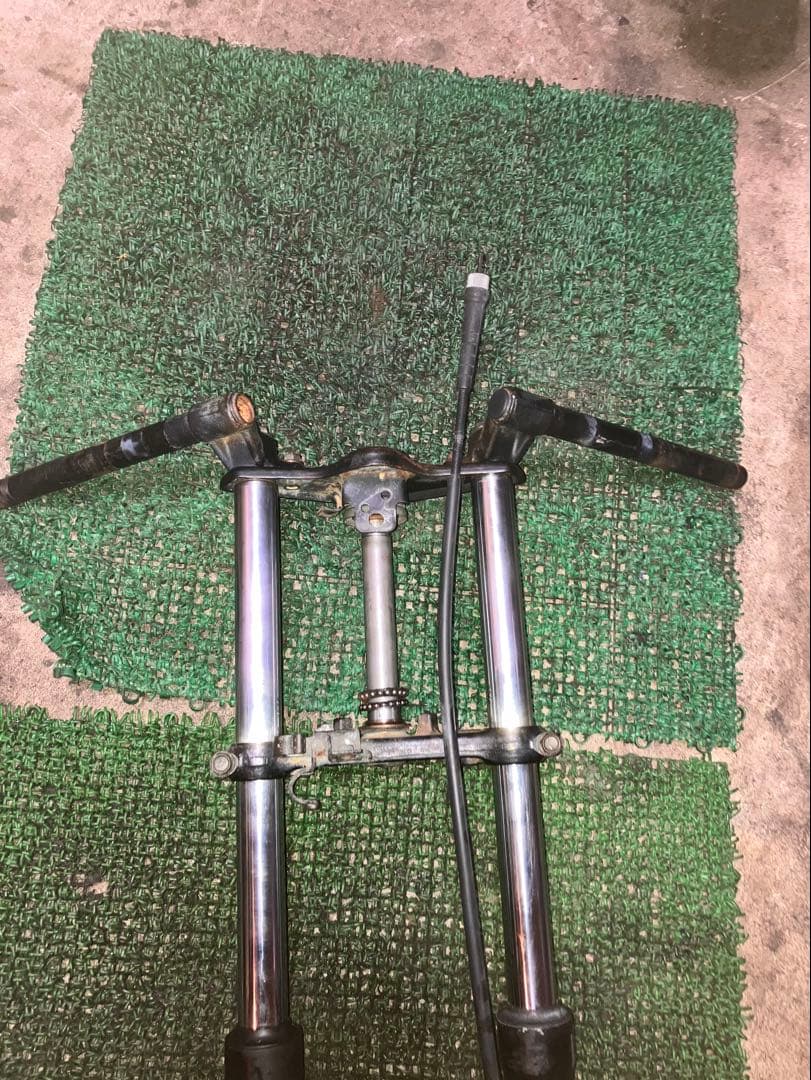 NS-1 フロントフォーク　足回り　スピードメーター　ハンドル