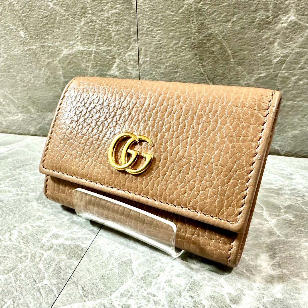 GUCCI GGマーモントキーケース