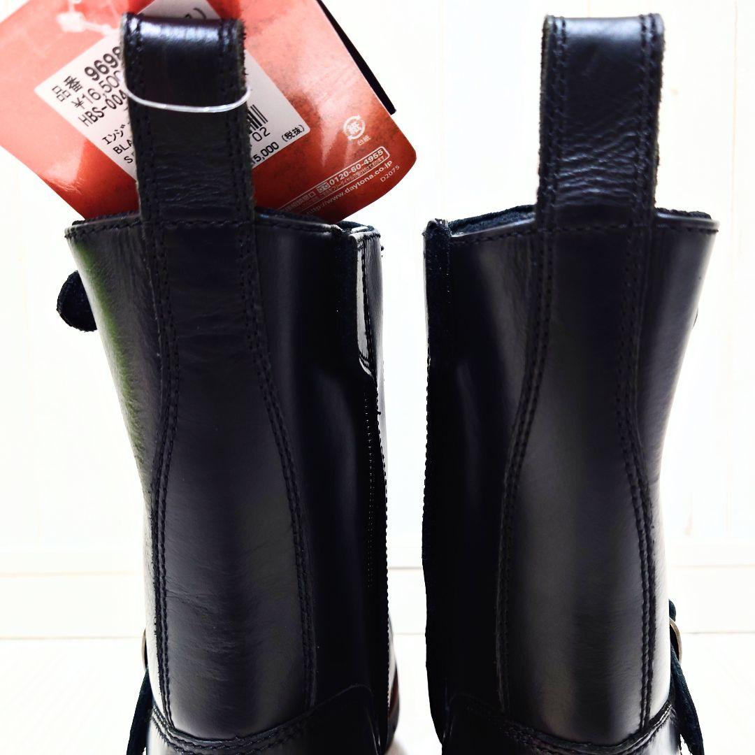 未使用 デイトナ 本革 バイクブーツ バイカーブーツ モーターサイクルブーツ