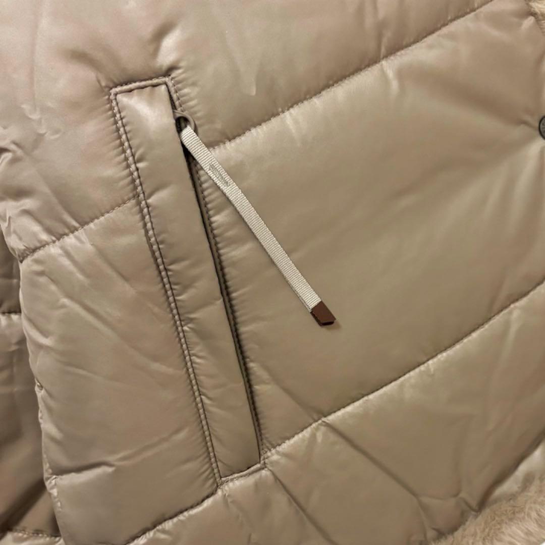 【HYKE】ハイク✨フェイクファーコート　リバーシブル　定価96800円