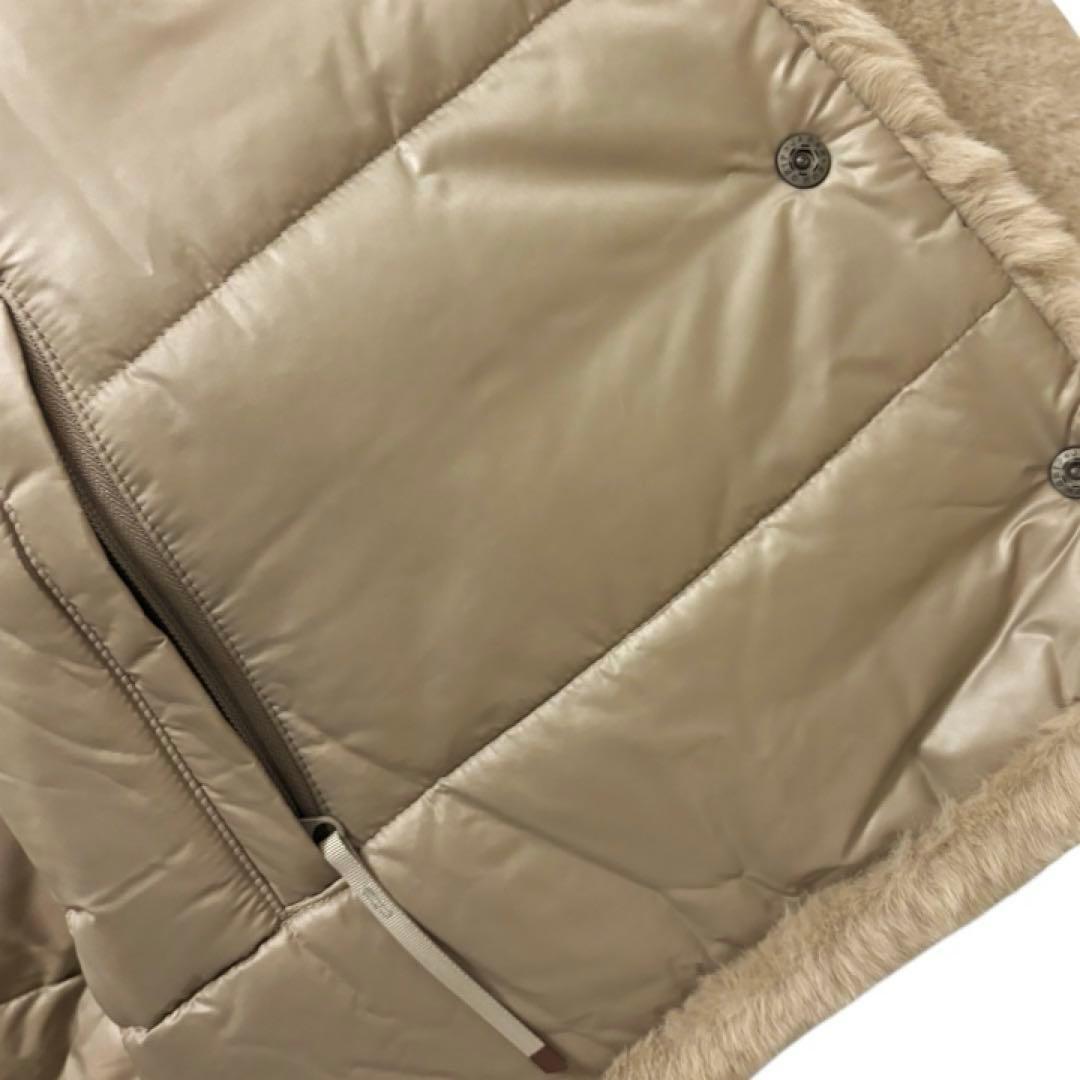 【HYKE】ハイク✨フェイクファーコート　リバーシブル　定価96800円