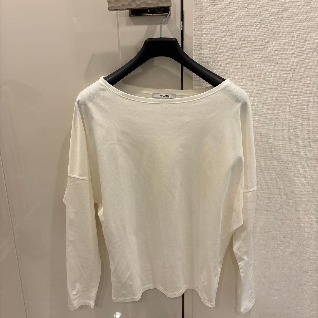 SLOANE X 佐藤佳菜子別注　スローン　淑女のロンT ホワイト
