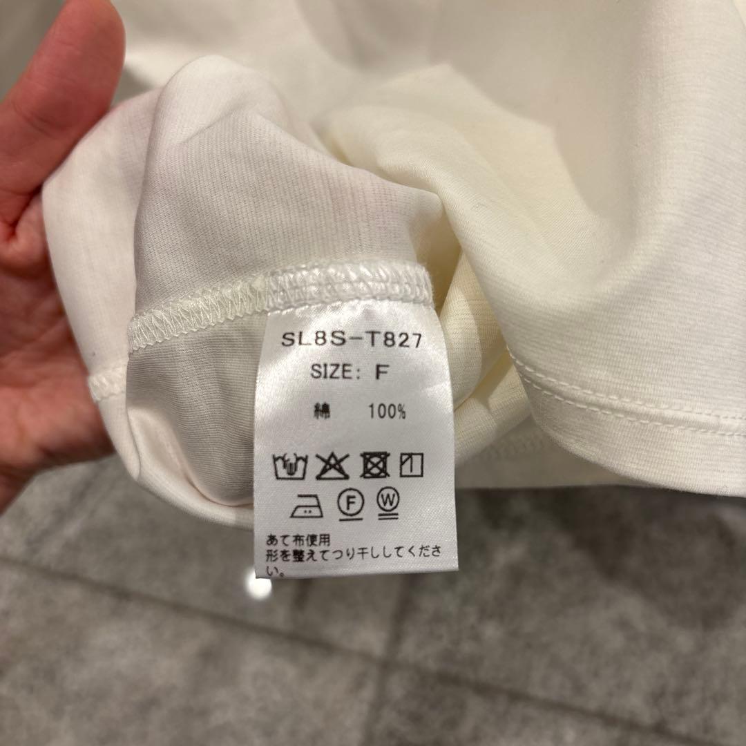 SLOANE X 佐藤佳菜子別注　スローン　淑女のロンT ホワイト