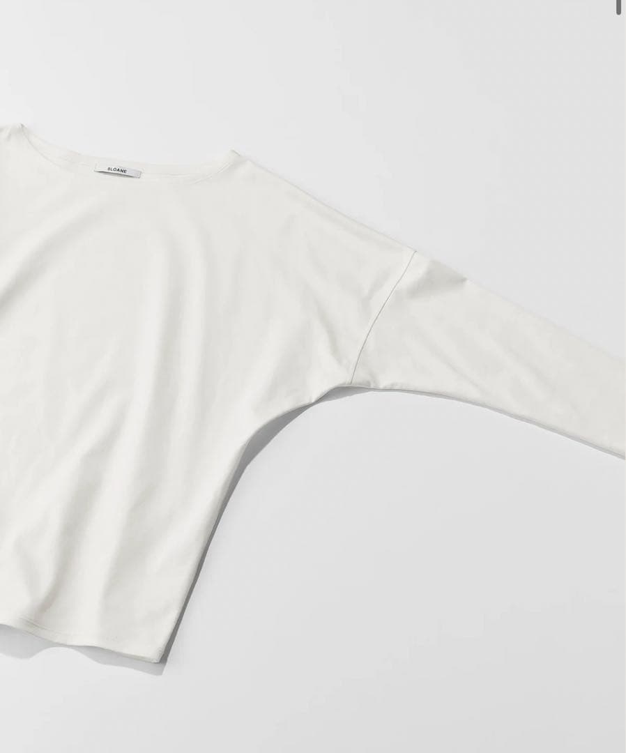 SLOANE X 佐藤佳菜子別注　スローン　淑女のロンT ホワイト