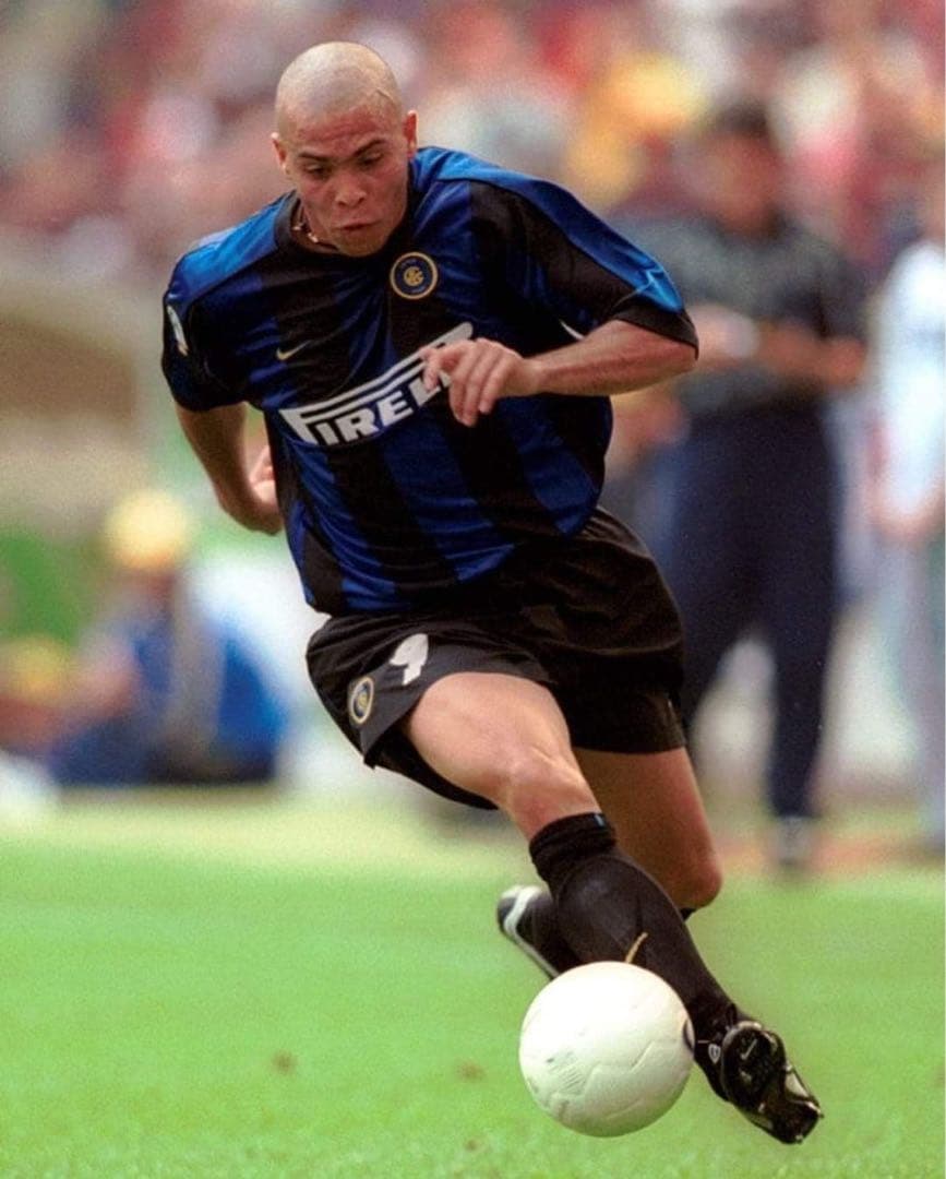 正規品 99/00 インテル•ミラノ ユニフォーム ロナウド Lサイズ