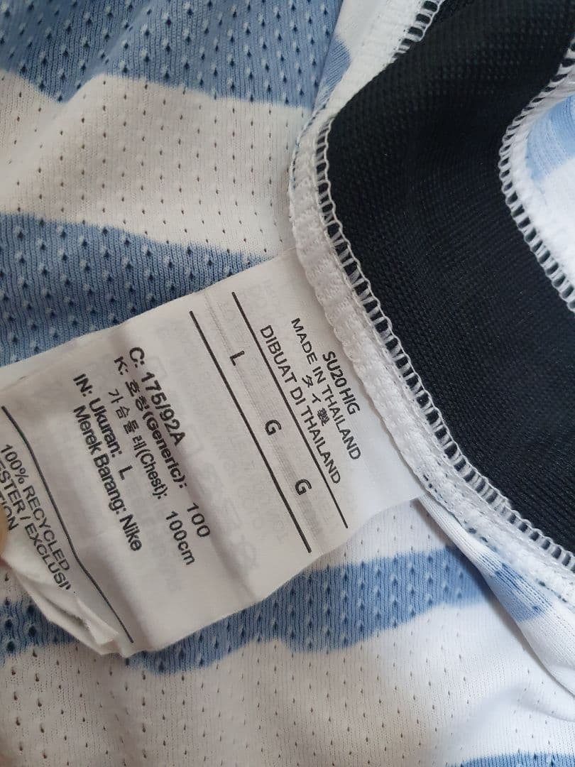 Nike 韓国代表 サッカーウェア3点セット 83番選手実着