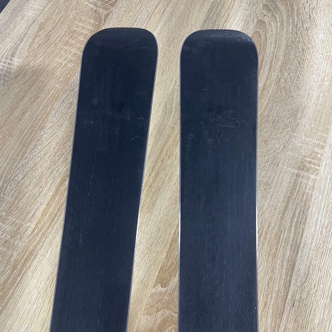 elan146cm ATOMIC23/23.5cmストック付きスキーセット