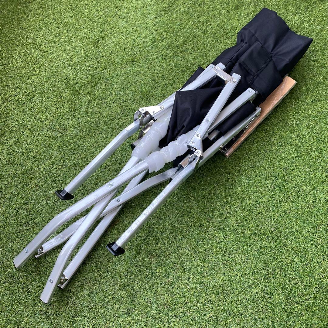 【新品スノーピークOEM品】ローチェア30 ブラック