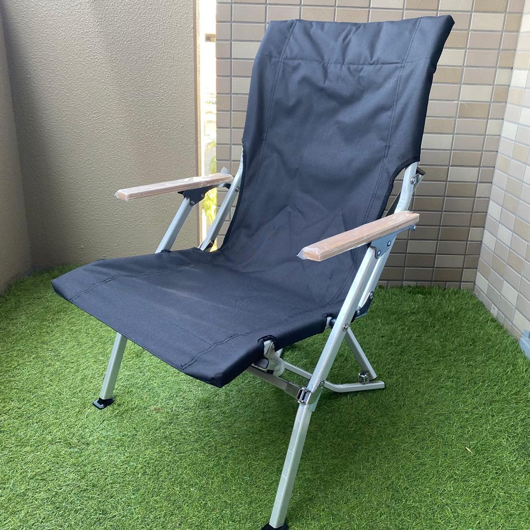 【新品スノーピークOEM品】ローチェア30 ブラック