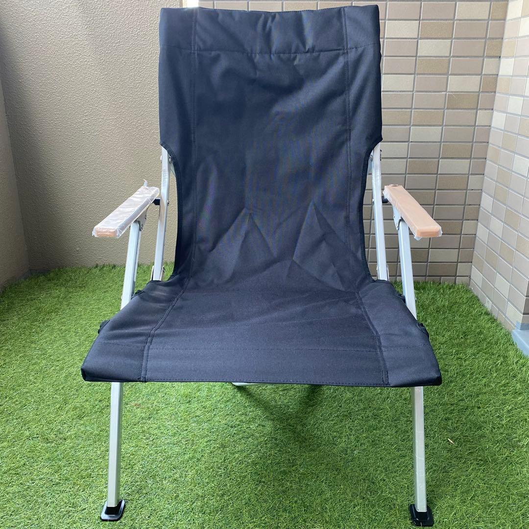 【新品スノーピークOEM品】ローチェア30 ブラック