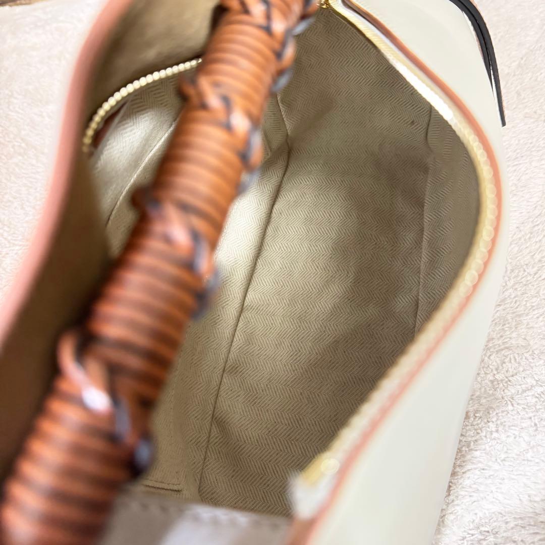 ロエベ パズルバッグ スモール ベージュ系 ギャランティカード 保存袋付き