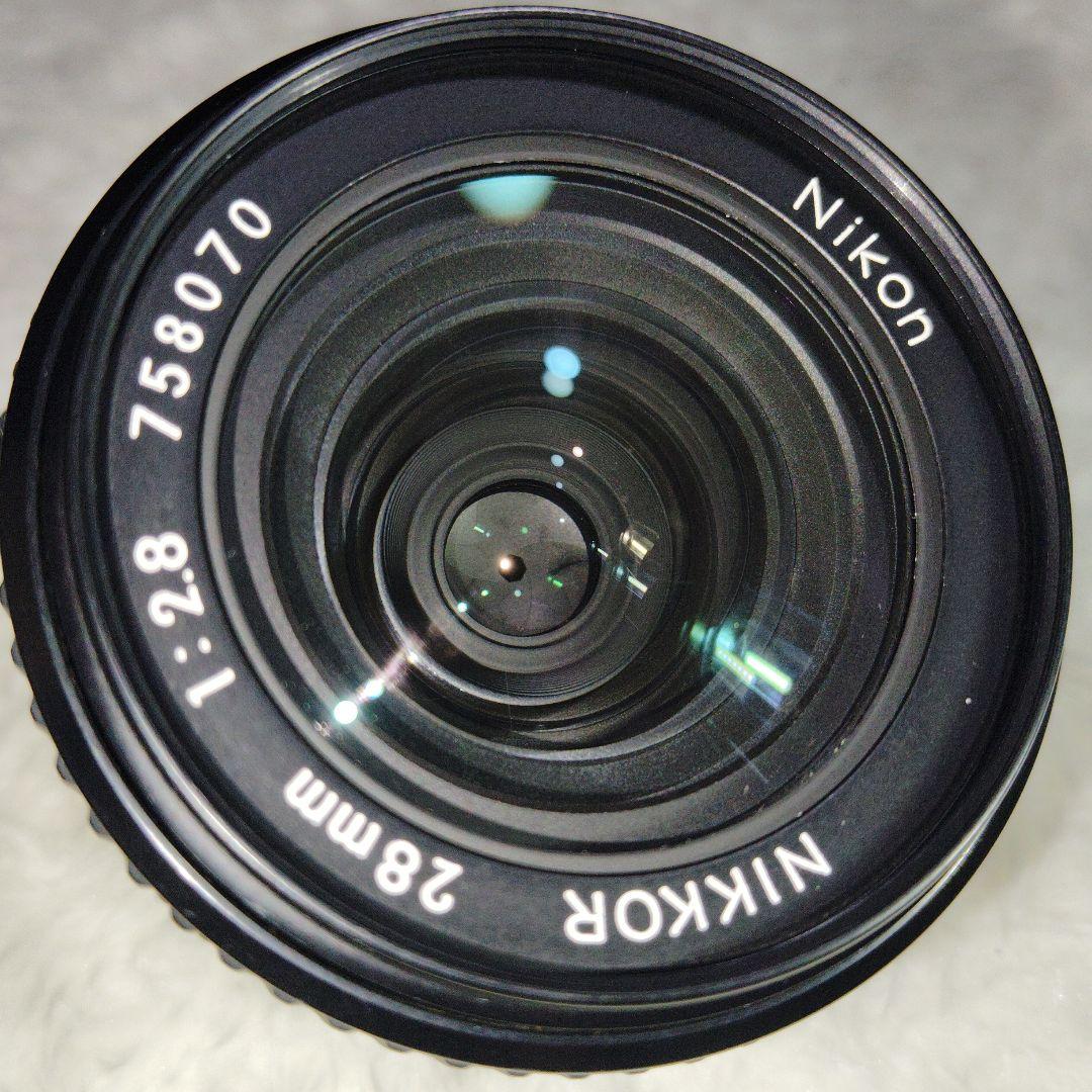 Nikon FG-20 一眼レフカメラ nikkor 28mm 1 2.8