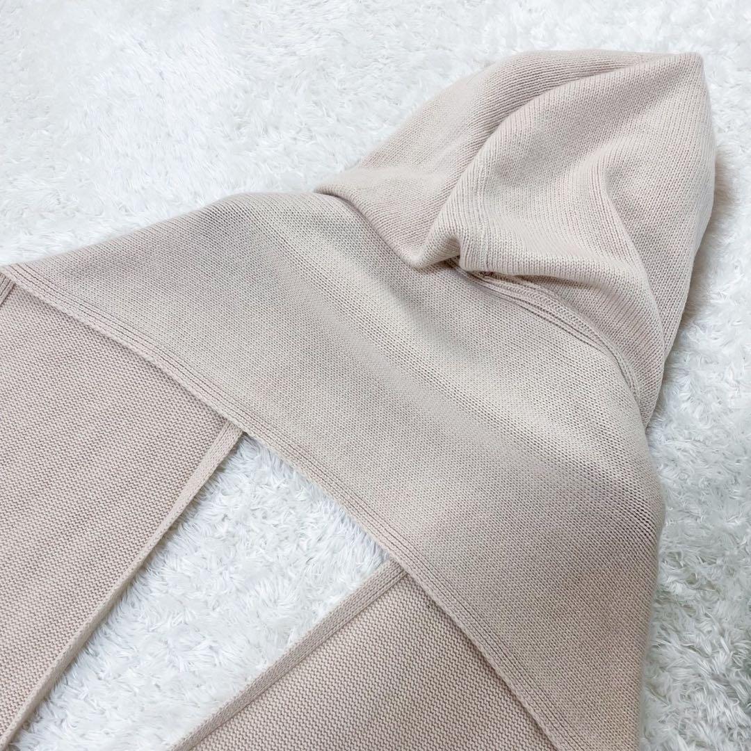 未使用級 FOXEY フォクシー フォックスファーカシミヤ 100% ストール