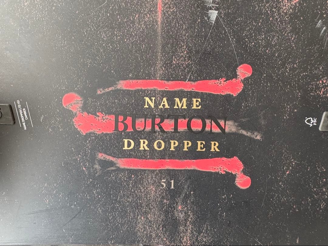BURTON スノーボード NAME DROPPER LTD 151㎝
