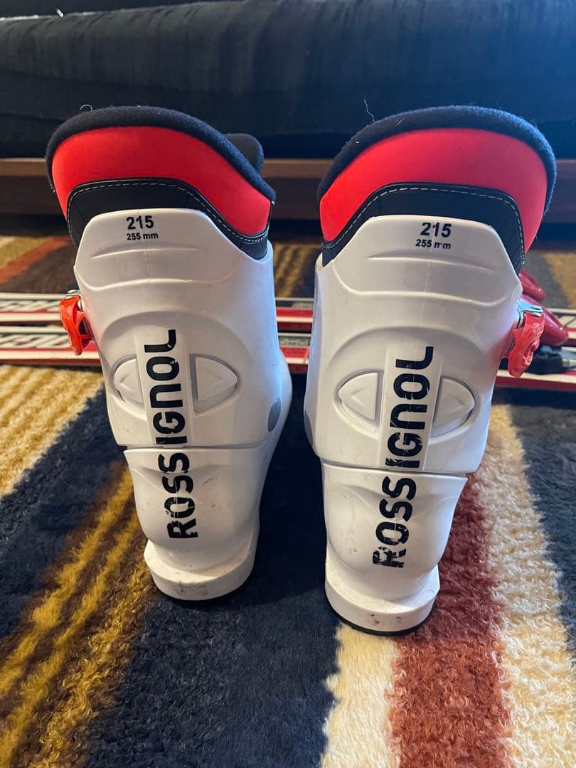 ⭐︎ジュニアスキー3点セットオガサカ Rossignol板110 ブーツ21.5