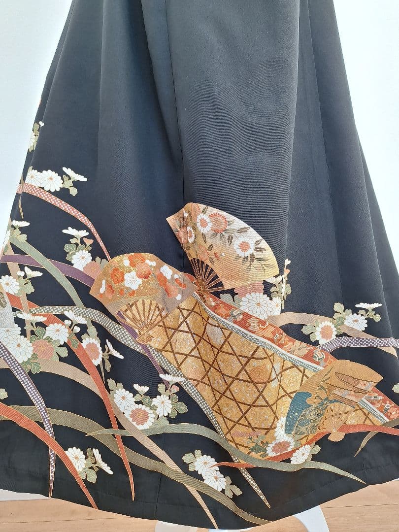 着物リメイクワンピース3630