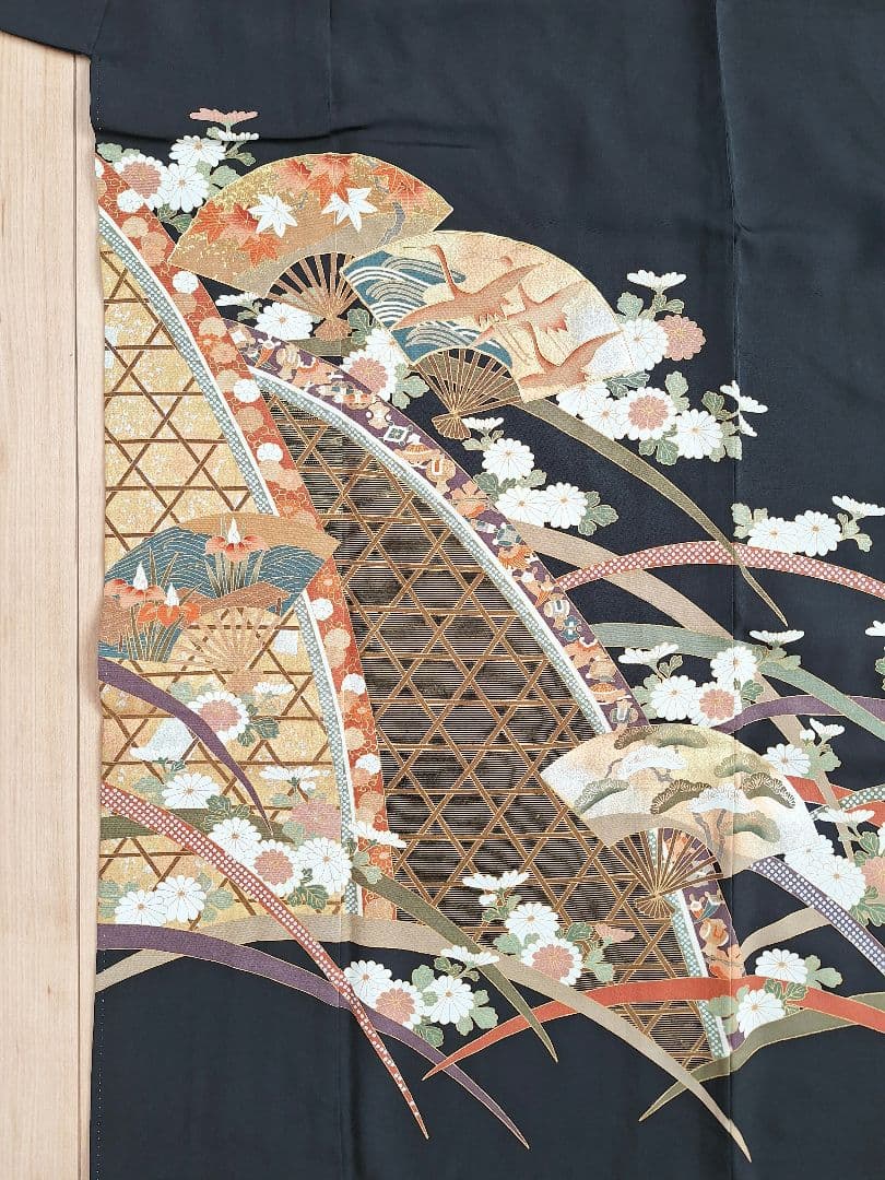 着物リメイクワンピース3630