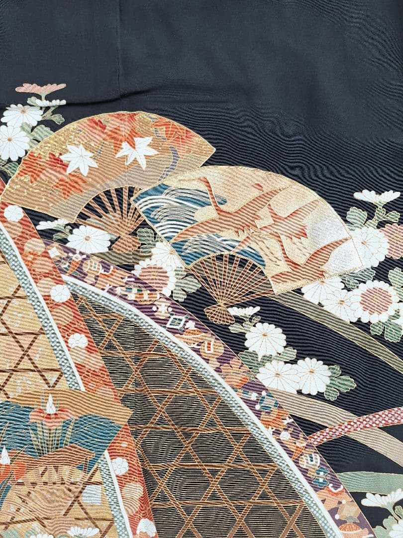 着物リメイクワンピース3630