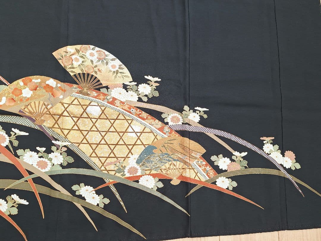 着物リメイクワンピース3630