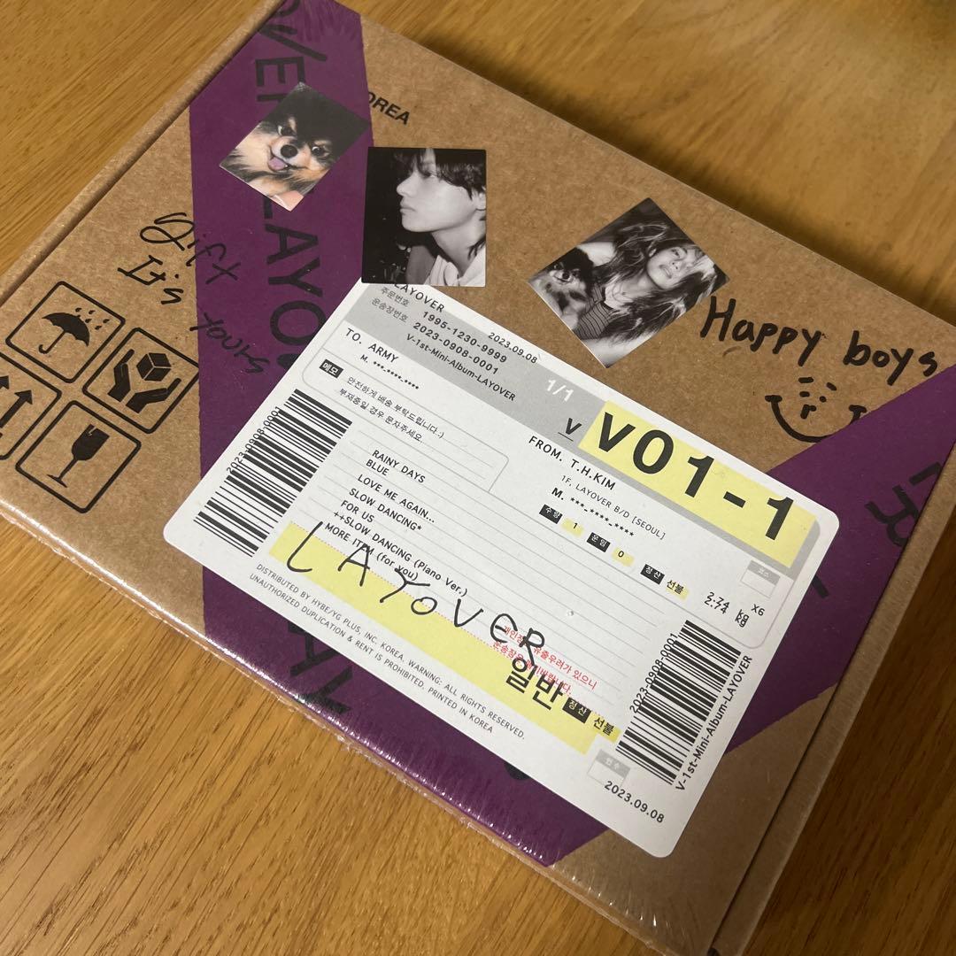 LAYOVER MUSE 特典 ラキドロー JPFC 未開封　まとめ売り BTS