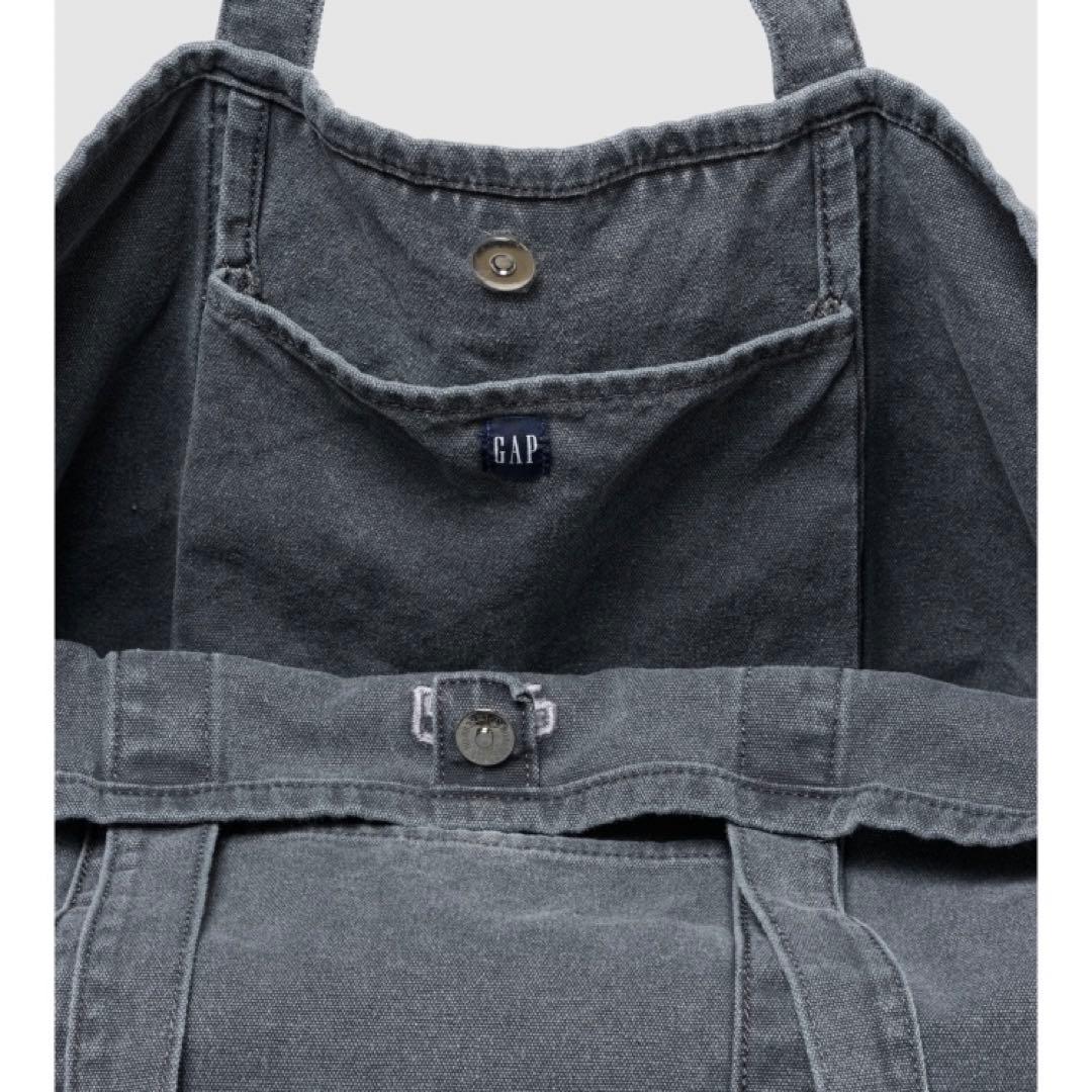 新品未使用タグ付き GAP ギャップ ロゴトートバッグ ブラック 黒